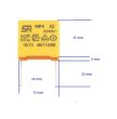 4,7 nF 10% 310 V AC MPX X2 r-10 mm foliowy przeciwzakłóceniowy cena za 1 szt