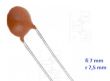 4,7 nF ±20% 40 V  KFPF 2F ceramiczny r-7,5 mm  cena za 1 szt.