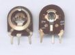 1,0 kΩ 20% 0,125 W PL106 jedno obrotowy potencjometr na PCB pionowy ' nastawiany ' z  boku