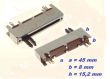 4,7 kΩ A ± 20% 0,2W potencjometr suwakowy  SVP-305N