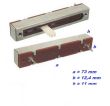 2,2 kΩ A  liniowy ± 20% 0,2W potencjometr suwakowy  SVP-453