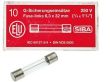 Bezpiecznik 0,1,A (100 mA) 250 V 6,3 X 32 mm cena za opakowanie zawierające 2 sztuki