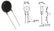 1,3 Ohm termistor zabezpieczający NTC 9 A fi 22 mm 1,3D-20  