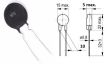 4,7 Ohm termistor zabezpieczający NTC 6 A fi 15 mm SL15 4R7 09  używany z gwarancją 