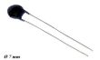 27 Ohm termistor pomiarowy NTC 10% 500 mW fi 7 mm r=5,08 mm 