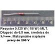11 kΩ tolerancja ± 5% moc 0,125W MŁT