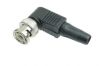 BNC-50  wtyk kątowy skręcany i zaciskany tzw. low cost na kabel 50 Ω cena za 1 szt 