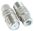 W CZ adapter ( przejściówka ) F-1 gniazdo => RCA gniazdo  cena za 1 szt