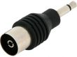 W CZ Adapter ( przejściówka ) TV gniazdo => JACK 3,5 wtyk  cena za 1 szt