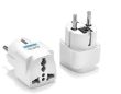 Zasilanie AC adapter przejściówka z wtyku USA lub GB na Europejski cena za 1 szt.