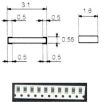 280 pF 1% 1206 SMD ceramiczny 50V cena za 1 sztukę