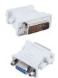 AV adapter ( przejściówka ) z wtyku DVI na gniazdo SVGA