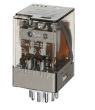 24 V AC przekaźnik trzy torowy FINDER  styki 10 A 250 V używany