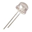 Dioda LED  PURE GREEN Ø 8 mm 14 400 mcd 3,1 V 20 mA 10 lm