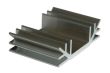 Radiator SK104-50 50 X 50 X 12 mm aluminiowy, używany, czerniony