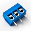 Zasilanie listwa zaciskowa śrubowa 2,5 mm2 300 V lutowana do PCB h=13 mm  r-5,08 mm