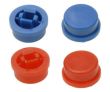 Przycisk Tact Switch klawisz okrągły na element roboczy o średnicy 3 mm(12 rot + 4 blu )