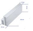 Radiator SK32 260 AL  260 mm aluminiowy czerniony używany